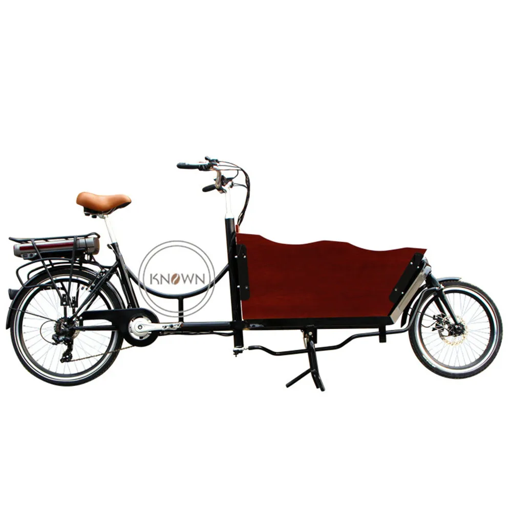 

2 Wheel Electric or Pedal Cargo Bike Adult Cargo Bicycle Electric Bicycle for Kids School