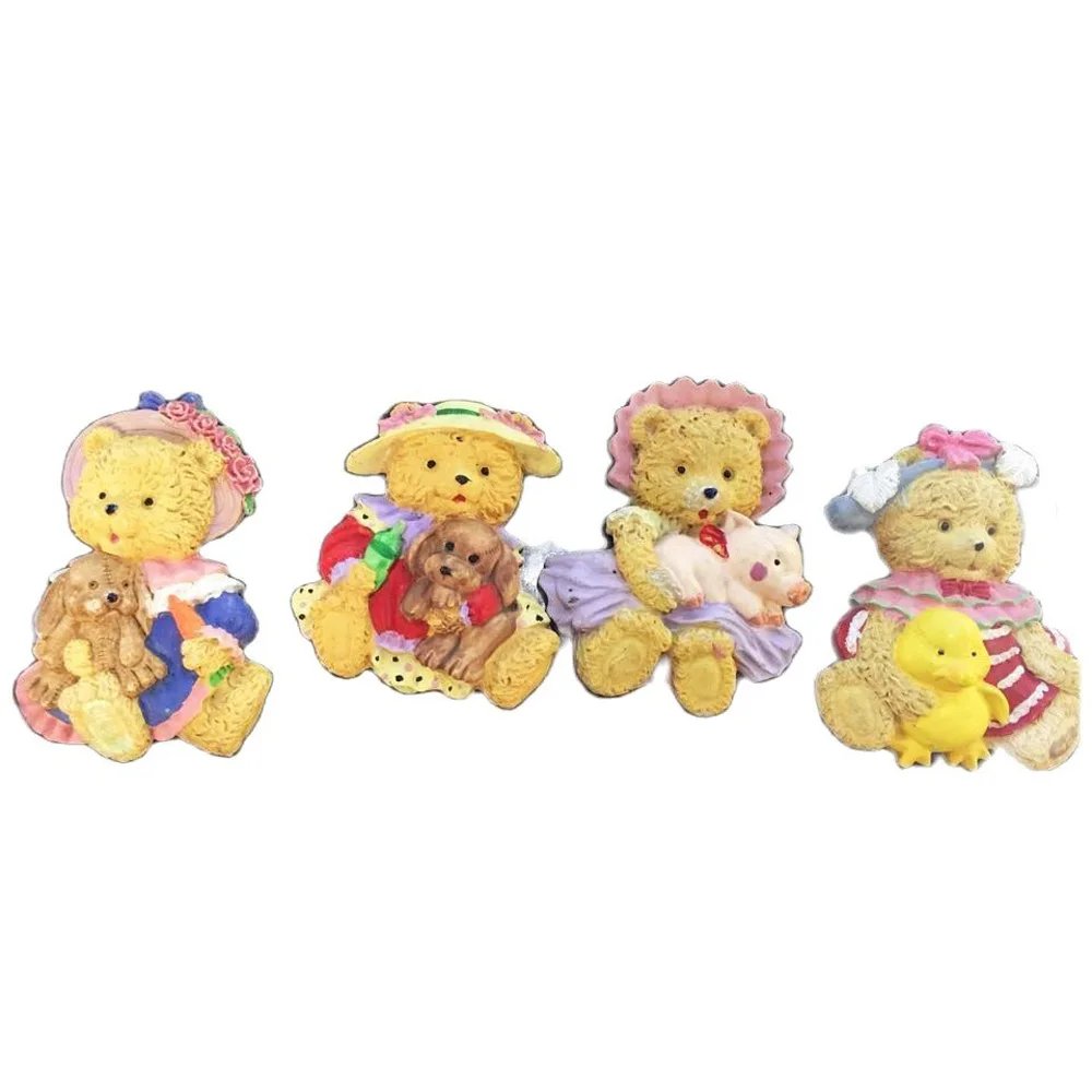 

Cartoon Chocolate Silicone Mould Doll Hugging Animal Silicone Baking Dessert Tools