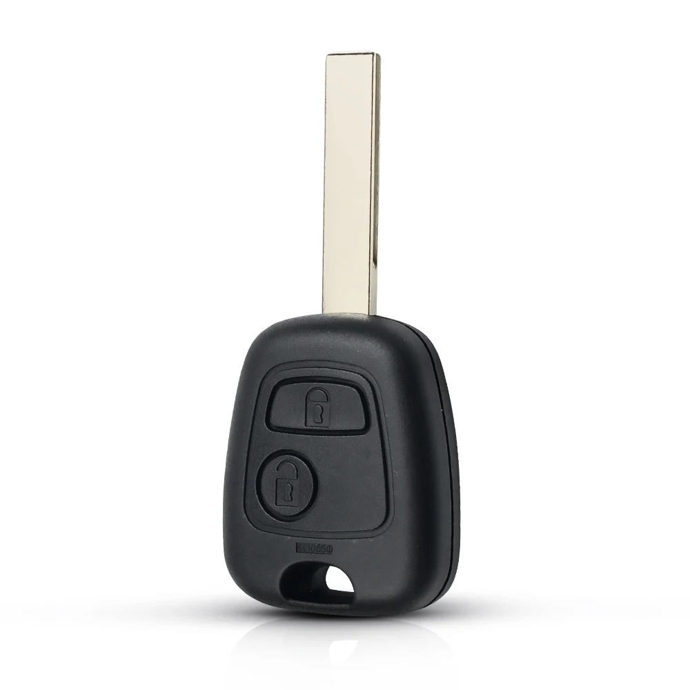 

KEYYOU Для 206 106 107 207 307 407 306 406 2 кнопки Чехол для дистанционного ключа автомобиля Брелок для Citroen C1 C2 C3 C4 XSARA Saxo Picasso