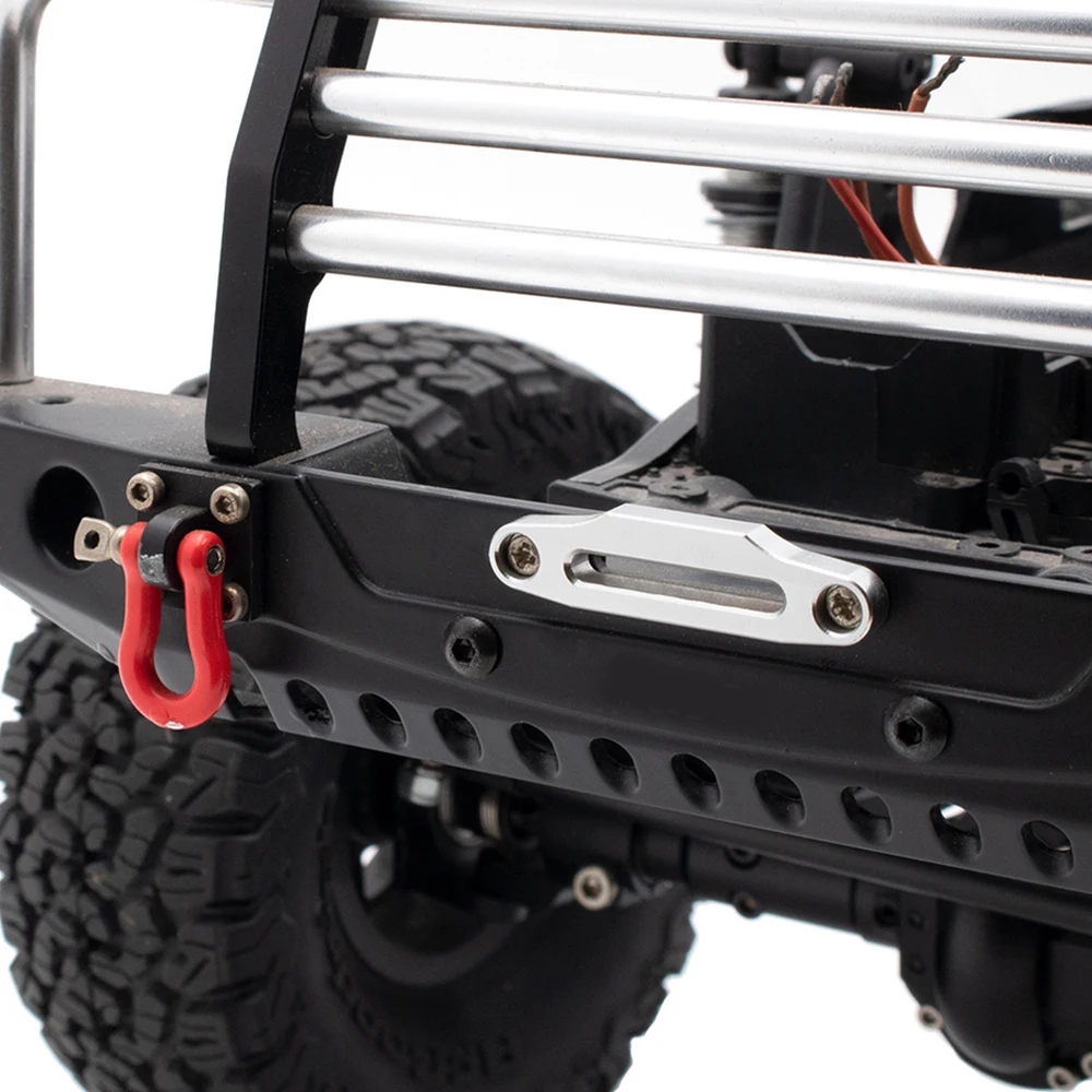 YEAHRUN Монтажная пластина управления лебедкой из алюминиевого сплава Hawse Fairlead для 110 RC гусеничного автомобиля Axial SCX10 TRX4 D90 RC 4WD (art.: 3920ce5e73d55) - 3920ce5e73d55