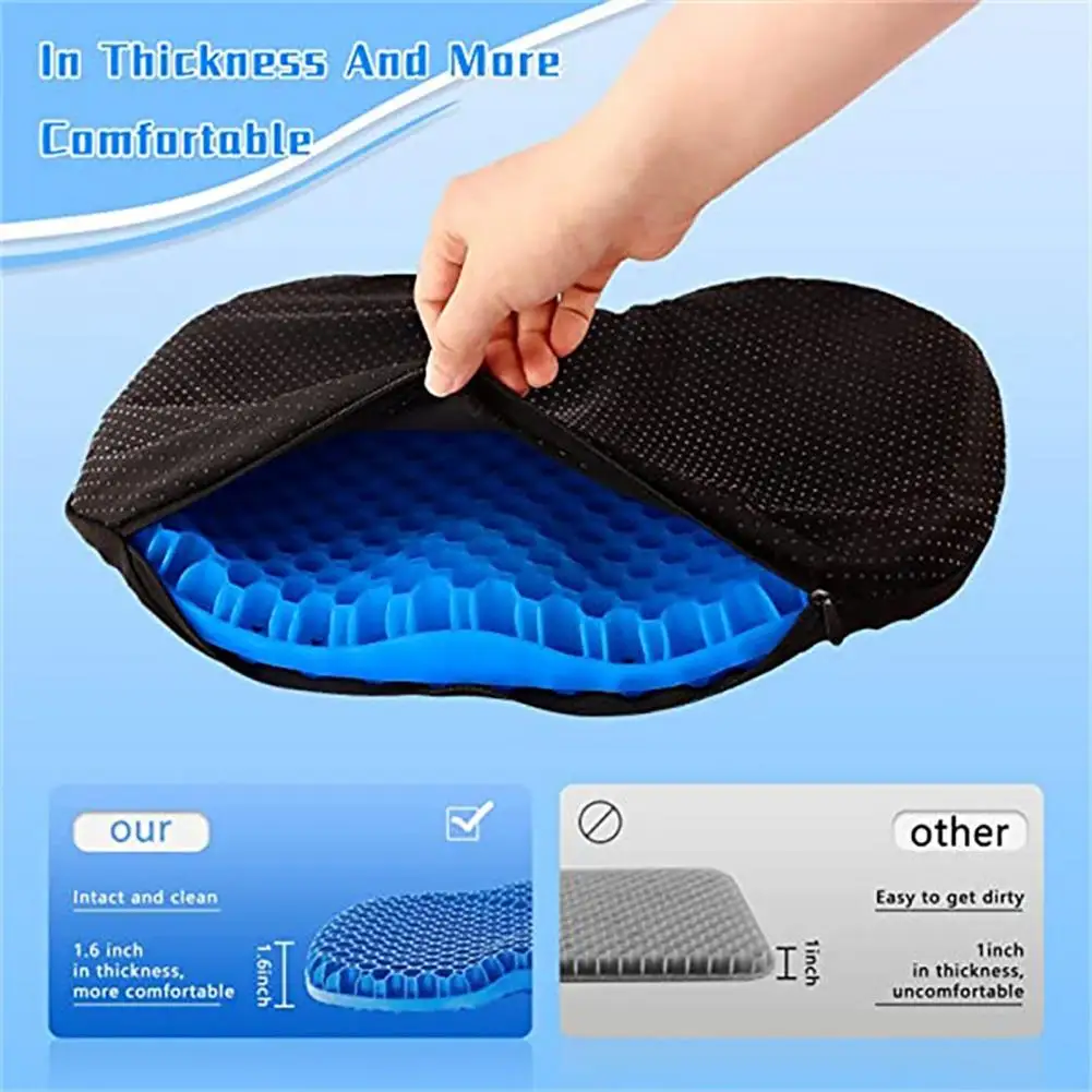 

Non-slip Kayak Cushion Waterproof Gel Seat Cushion for Kayak Canoe Fishing Accessories Kayak Cushion