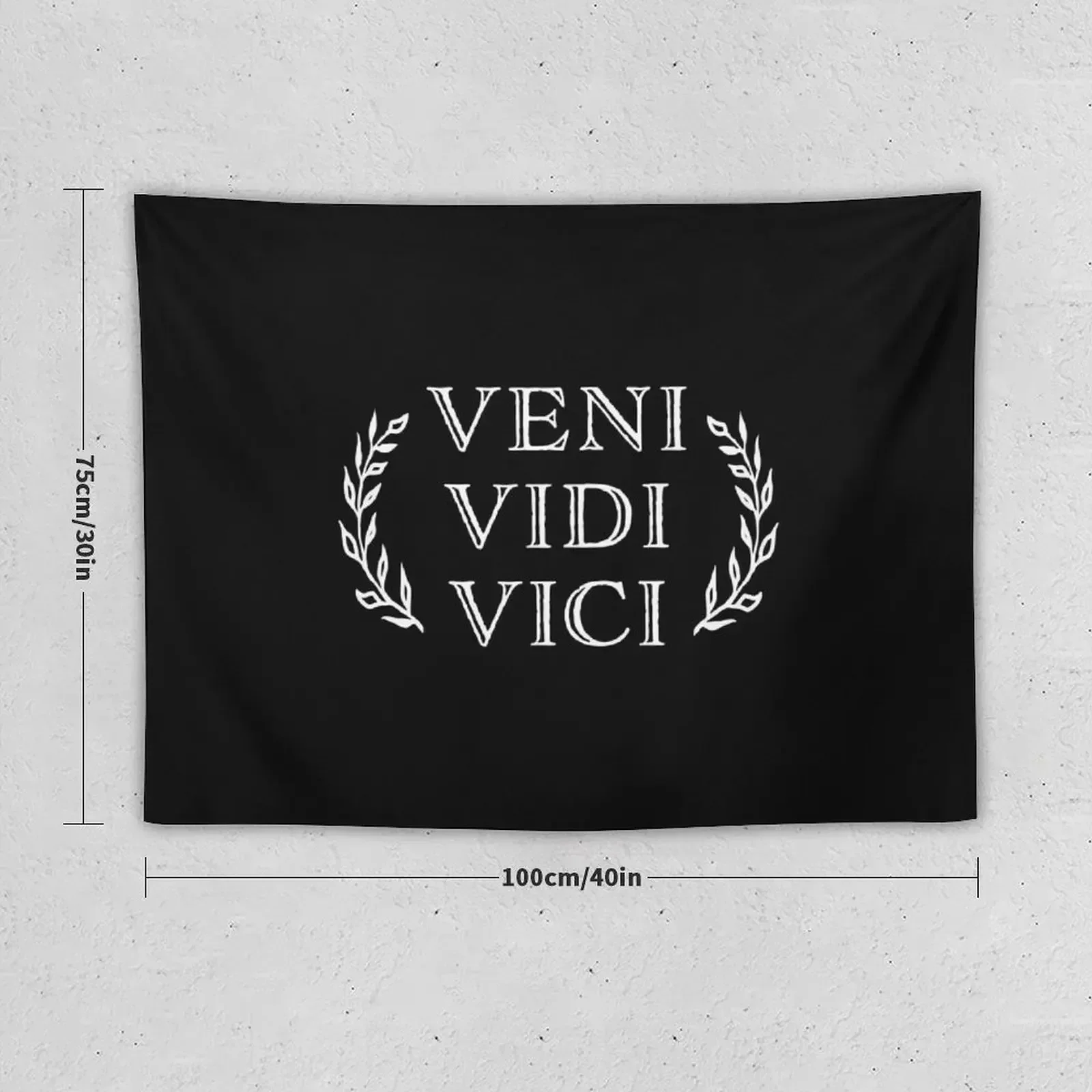 Фото Veni Vidi Vici Цезарь Победа Гобелен Декор Комнаты Корейский Стиль Украшение Комнаты Корейский Стиль Гобелен №2