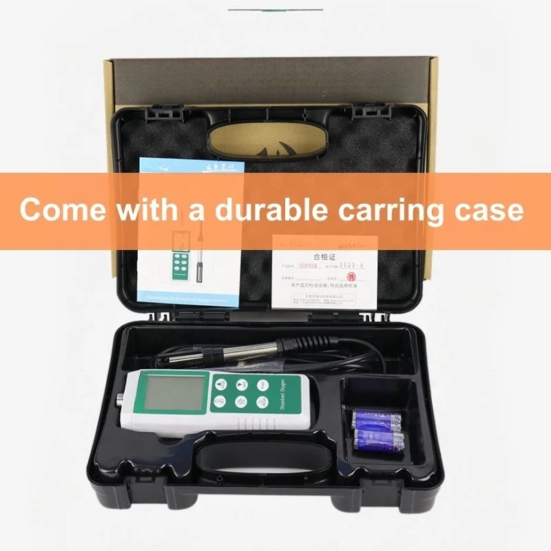 Экономичный оптический измеритель растворенного кислорода с тонким датчиком DO