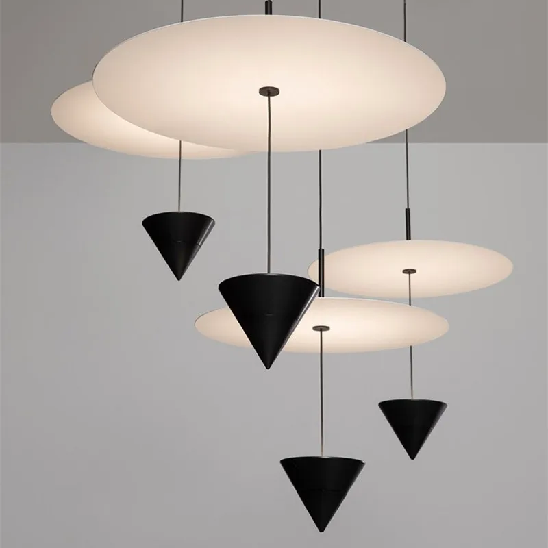 

Minimalist LED Pendant Lights Italian Design Hanging Lighting Bedroom Bar Home Room Decor Lamps Counterweight Chandelier Modern