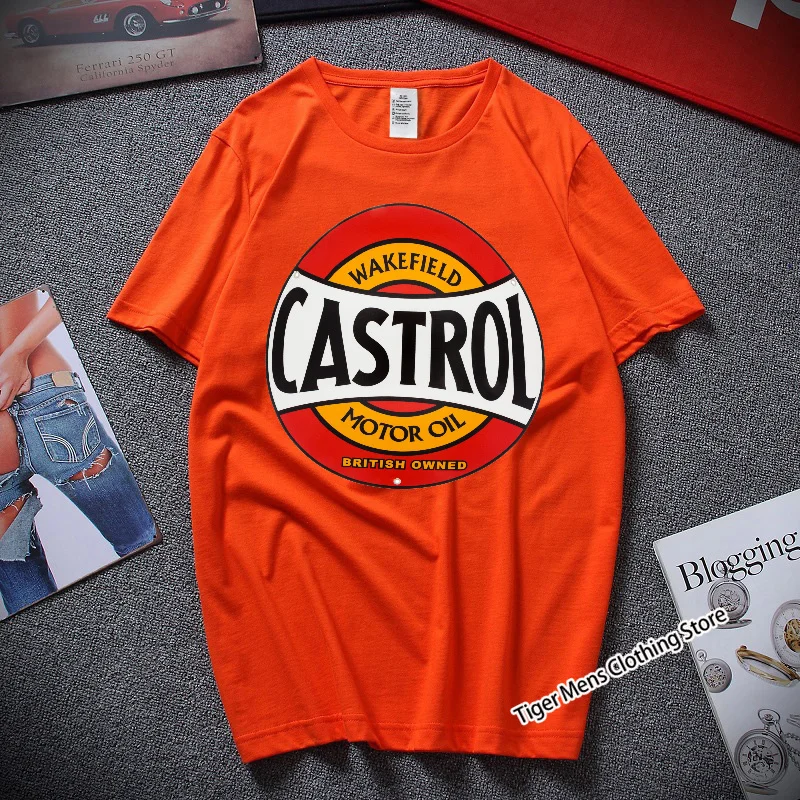 

EU Size Oversized Fashion Men Printed CottonT-Shirt Street Classic Retro Round Neck Short Sleeve Casual Tees Summer Popular Top