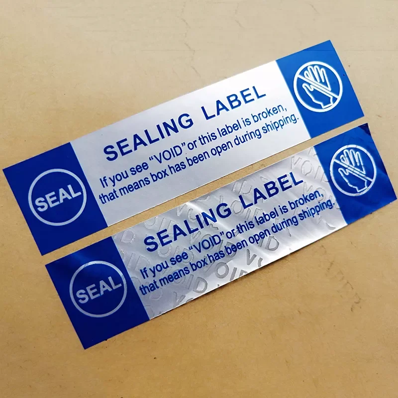 

NEW English Security Seal Tamper Proof Void Security Warranty Stickers Tag Supplies