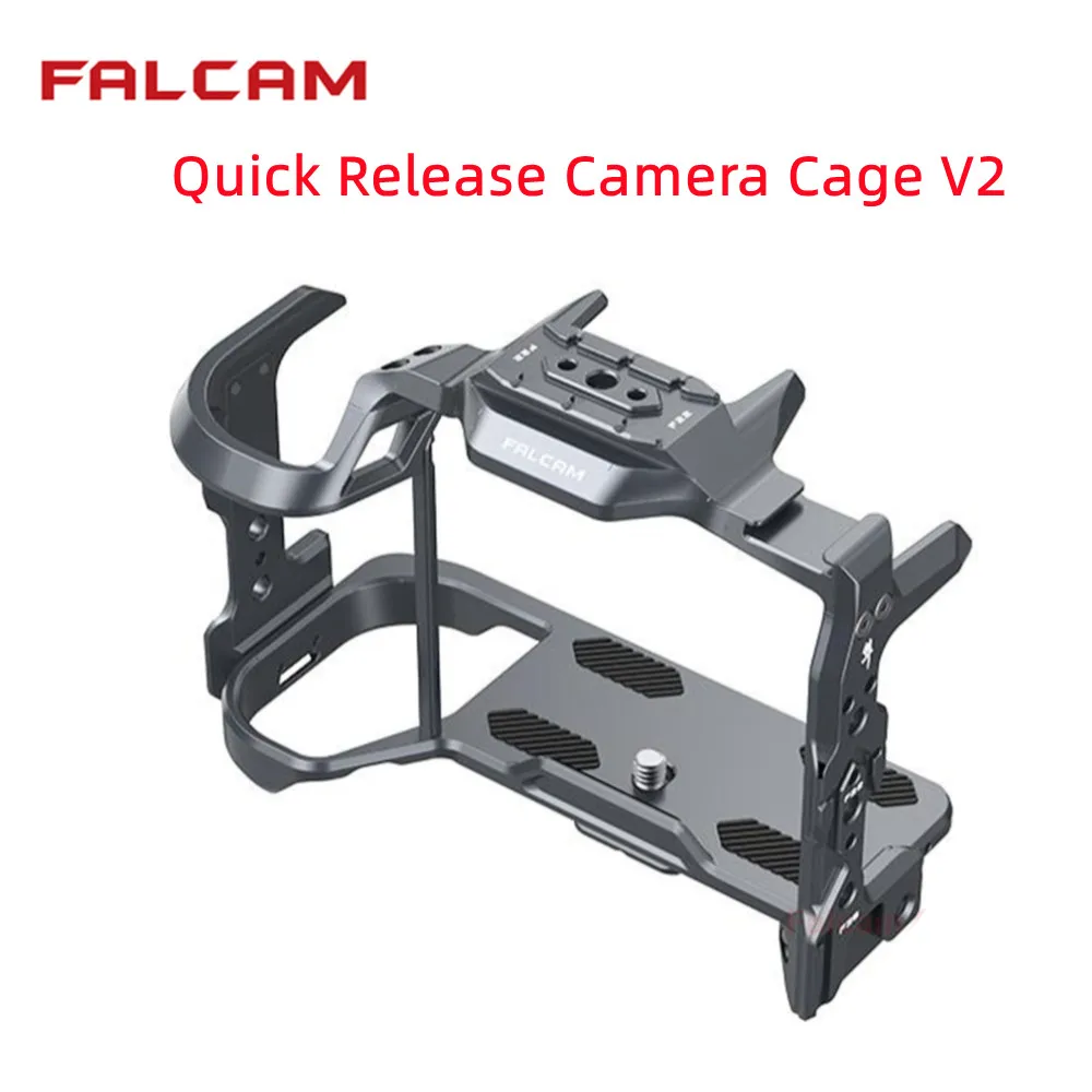 

Falcam F22 & F38 & F50 Quick Release Camera Cage V2 For Canon EOS R5/R5C/R6/R6 II 2634A FOR SONY A7M3/ A7S3/A7R4 FX3/FX30 A7M4