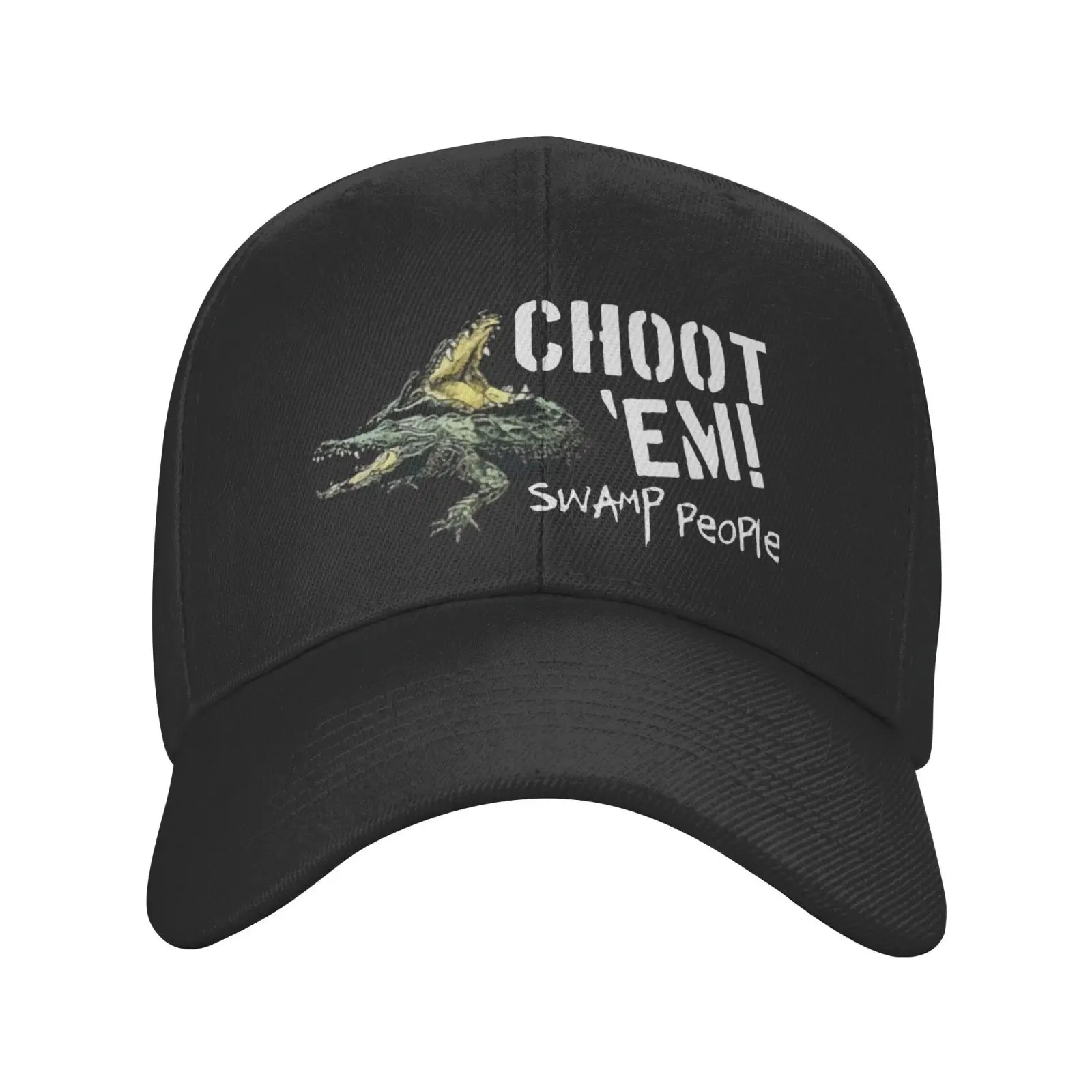 

History Swamp People Choot Em Custom Baseball Cap For Men Cap Hat For Boy Beret Men Ladies Hat Men's Berets Women's Summer Hat