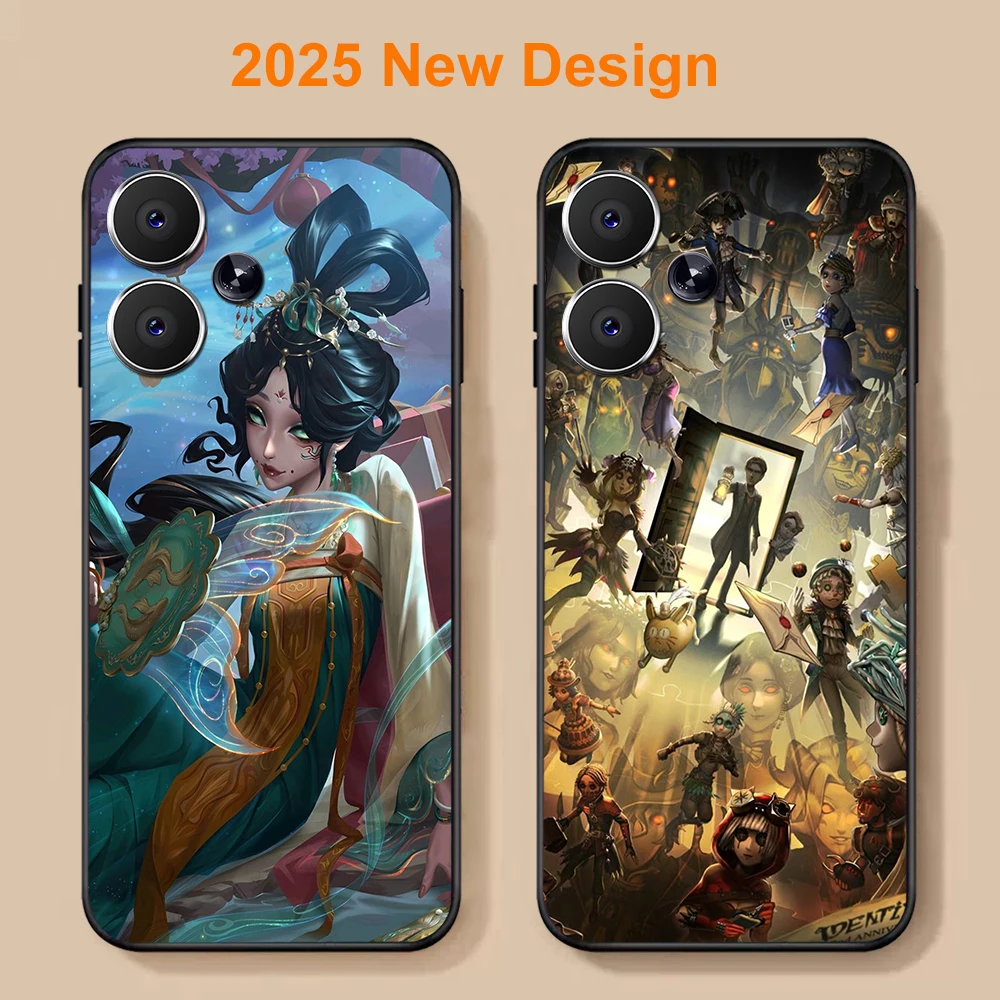 Чехол для Xiaomi Redmi Note 11 10 10S 11S 11T Pro Max прочный защитный чехол 2025 новый дизайн JA-1 Identity V