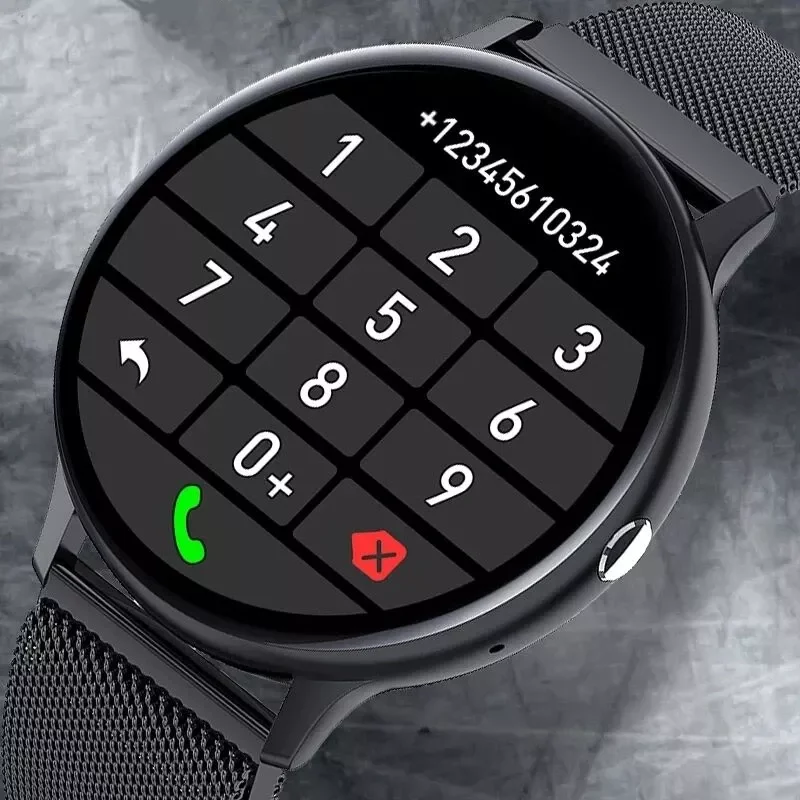 

2021 New Bluetooth Call Smart Watch men Fitness Tracker Heart Rate Monitoring Alarm clock wake up Sports Smartwatch Women+Box