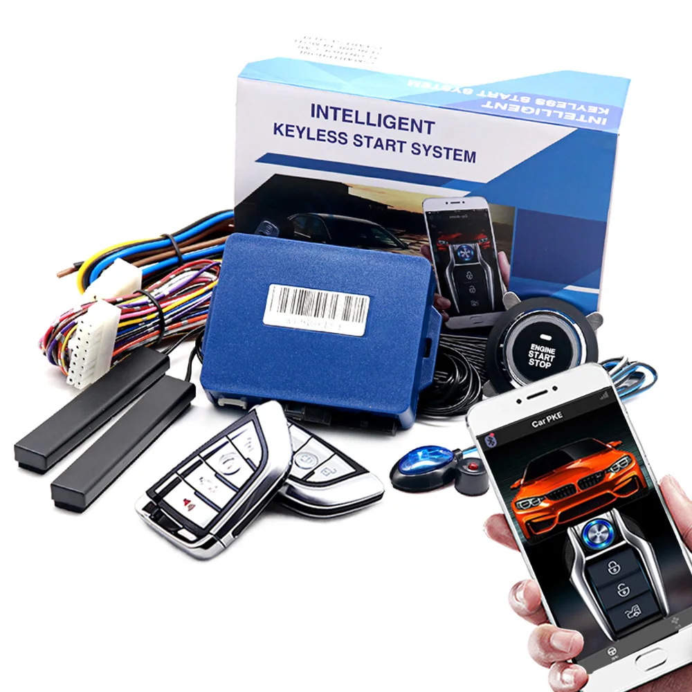 

Автомобильная сигнализация Kirbin с автозапуском, автоматический запуск, остановка, система бесключевого доступа, умный ключ, комплект дистанционного запуска, автомобильные аксессуары