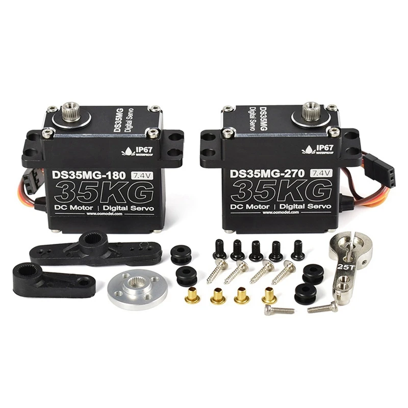 25 кг RC серводвигатель водонепроницаемый цифровой сервопривод с высоким крутящим
