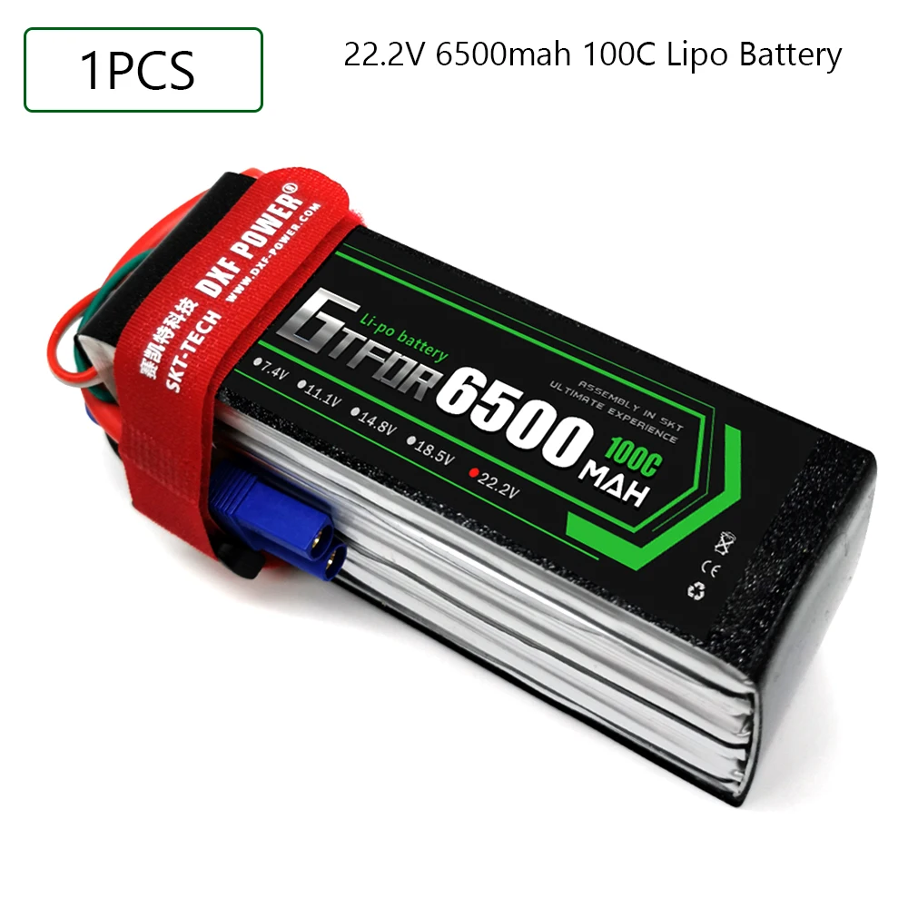 GTFDR 2S 3S 4S 6S Lipo Battery 7.6V 11.1V 15.2V 14.8V 22.2V 6500mAh 5200Mah 8400Mah 7000mAh 6200mAh 6750mAh 8000mAh for RC Parts