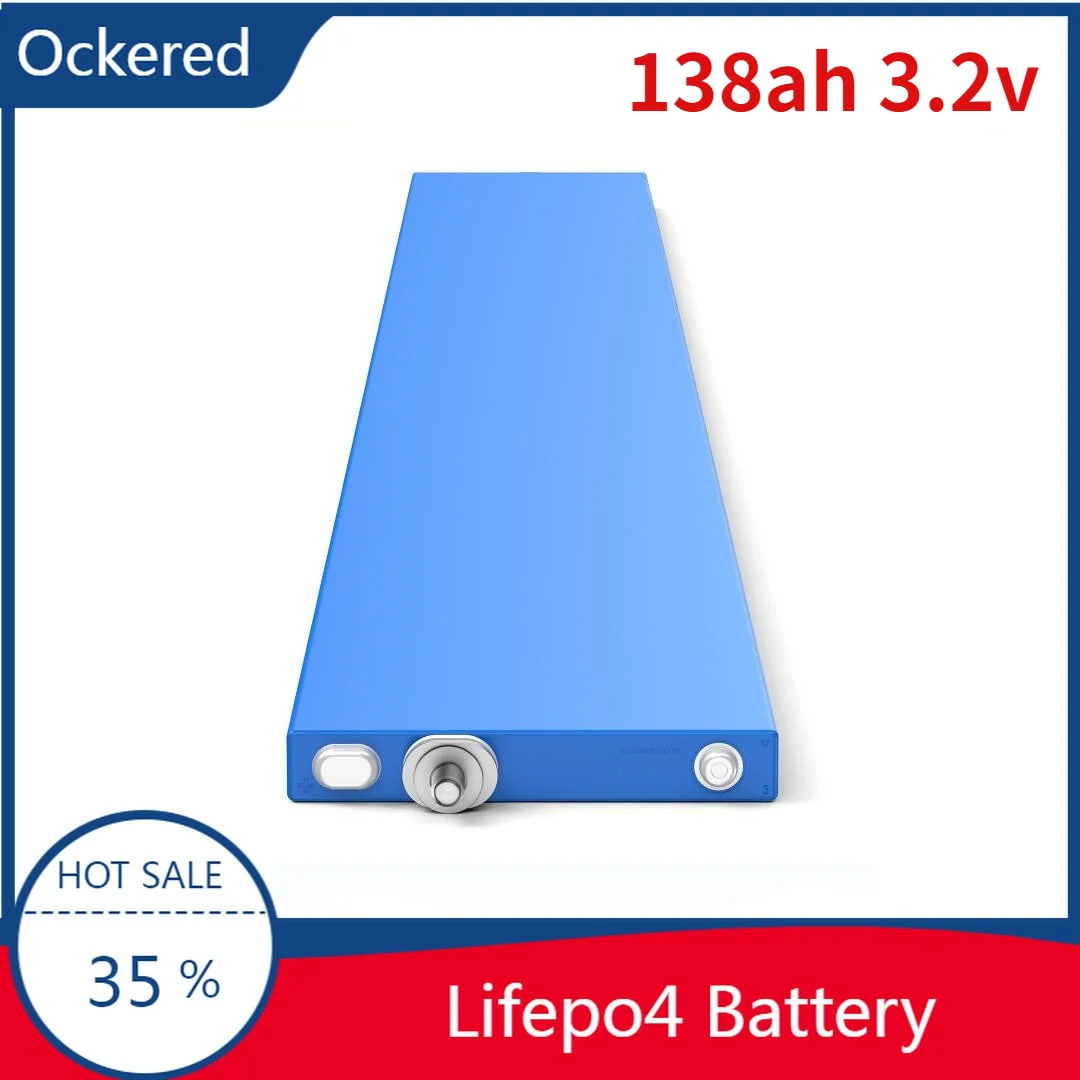 

LiFePO4 3.2V 138Ah Lithium Iron Phosphate Blade Battery Energy Storage Power BYD Batteries Suitable for RV Electric Scooter Cars