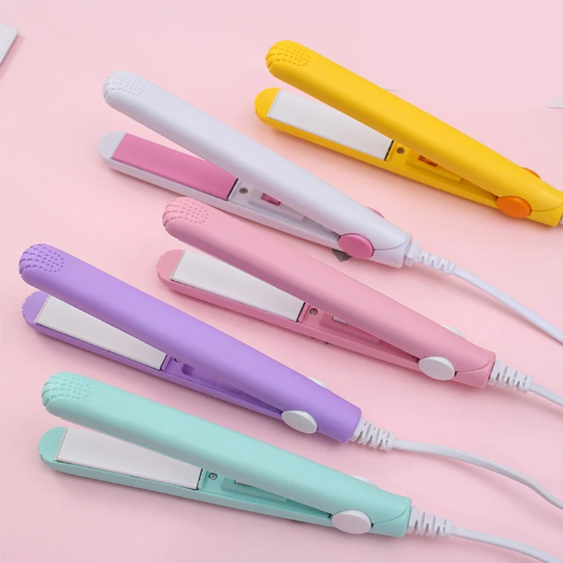 

Мини портативный выпрямитель для волос плойка керамическая термостатическая электрическая плойка Инструменты для укладки волос