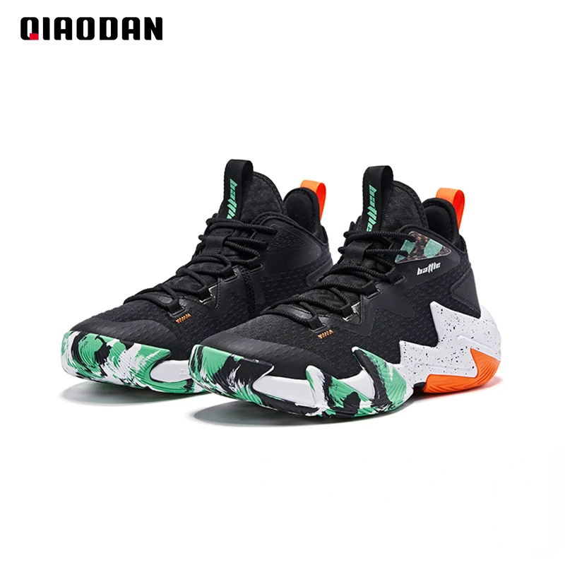 QIAODAN Professional Basketball Shoes for Men 2023 Fashion Elegant Non-slip Cushion Sports Shoes Fashion Gym Sneakers XM25210102