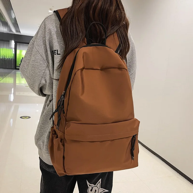 

Women Men Backpack Student Rucksack Women's Fashion Bags 2022 Unisex Canvas Laptop Backpacks for Middle School Teenagers Travel