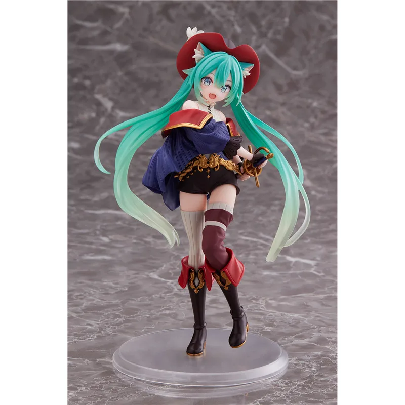 

Pre Sale Piapro Hatsune Miku Anime Figure Models Wonderland Figure Hatsune Miku Action Toy Figures Periphery Collection Toys New