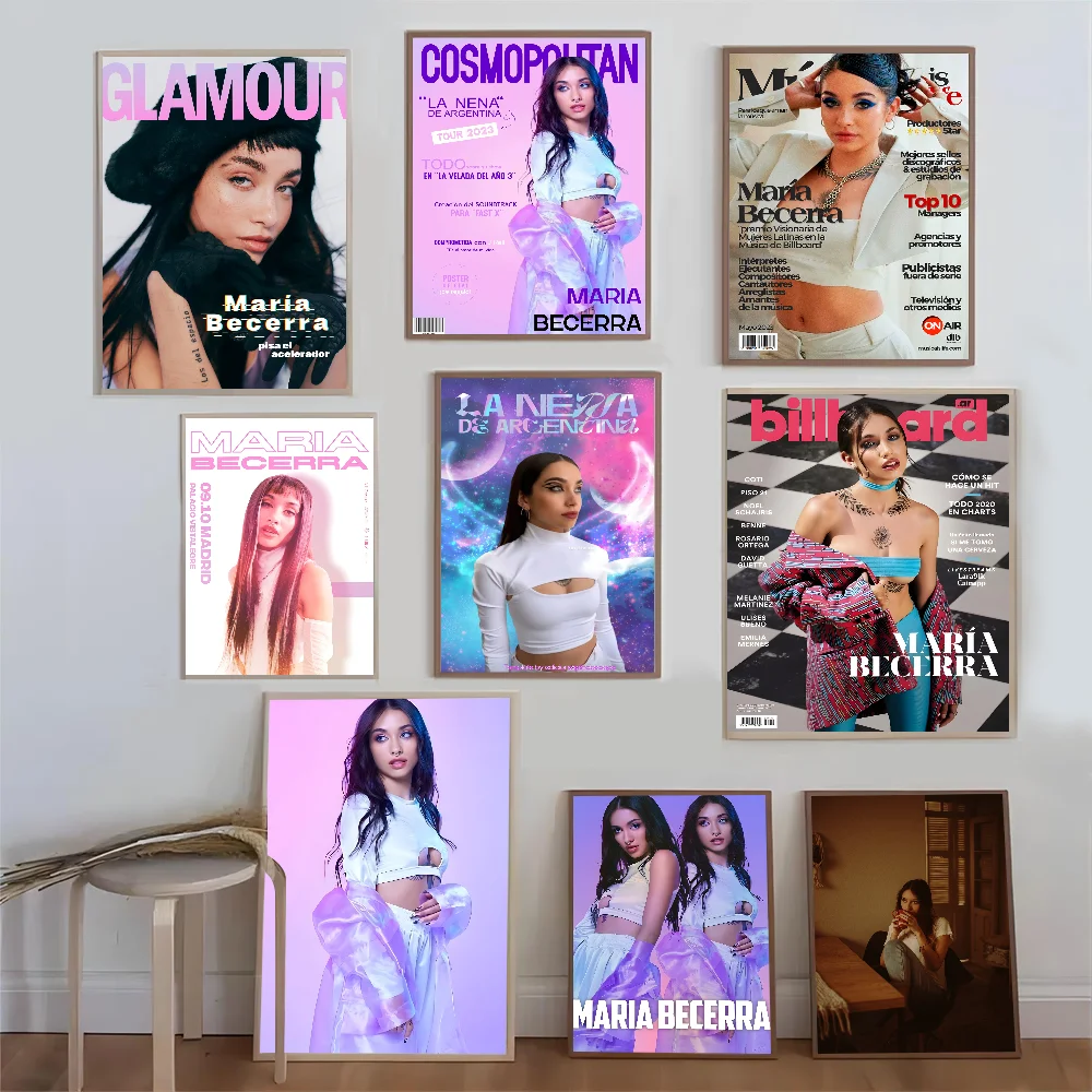 Винтажный аргентинский постер искусство Мария Бесерра Ла Нена уникальное