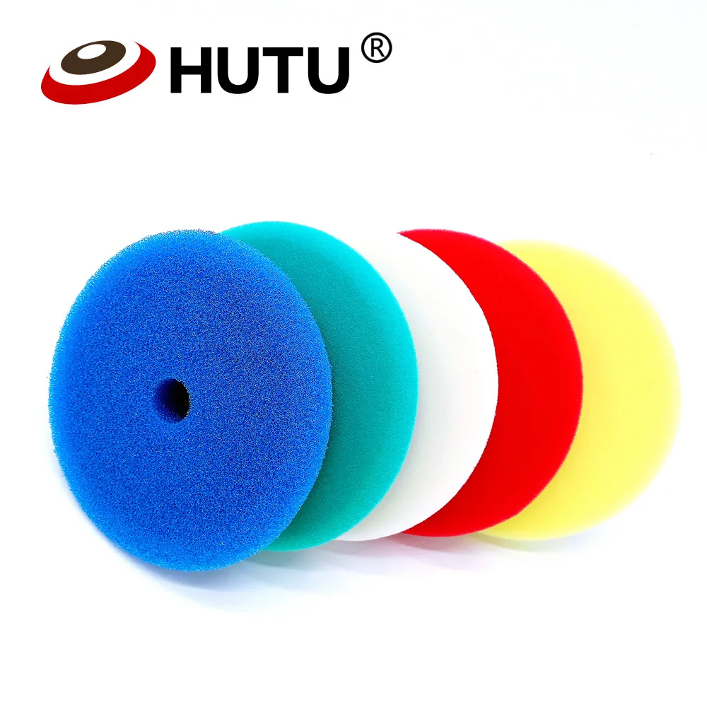 HUTU 3/5/6 Inch Polish Pad Europe Sponge Different Hardness 