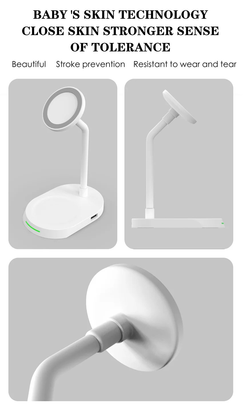 30W Magnetic Wireless Charger For iPhone 12 13 Pro Max Desktop Phone Stand Qi Fast Airpods Xiaomi Samsung |