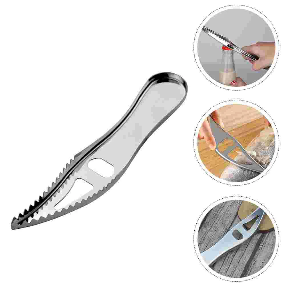 

4Pcs Professional Fish Skin Cleaning Peeler Scaler Fish Scale Scraper for Kitchen