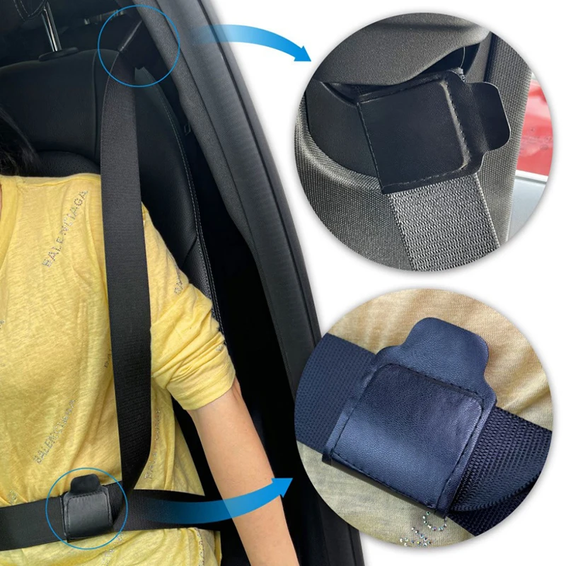 

1pcs Car Kids Babies Safety Belt Fixing Clip Holder Car Belt Slip-Resistant Clamp Buckle Adjuster Fixing Device Comfort