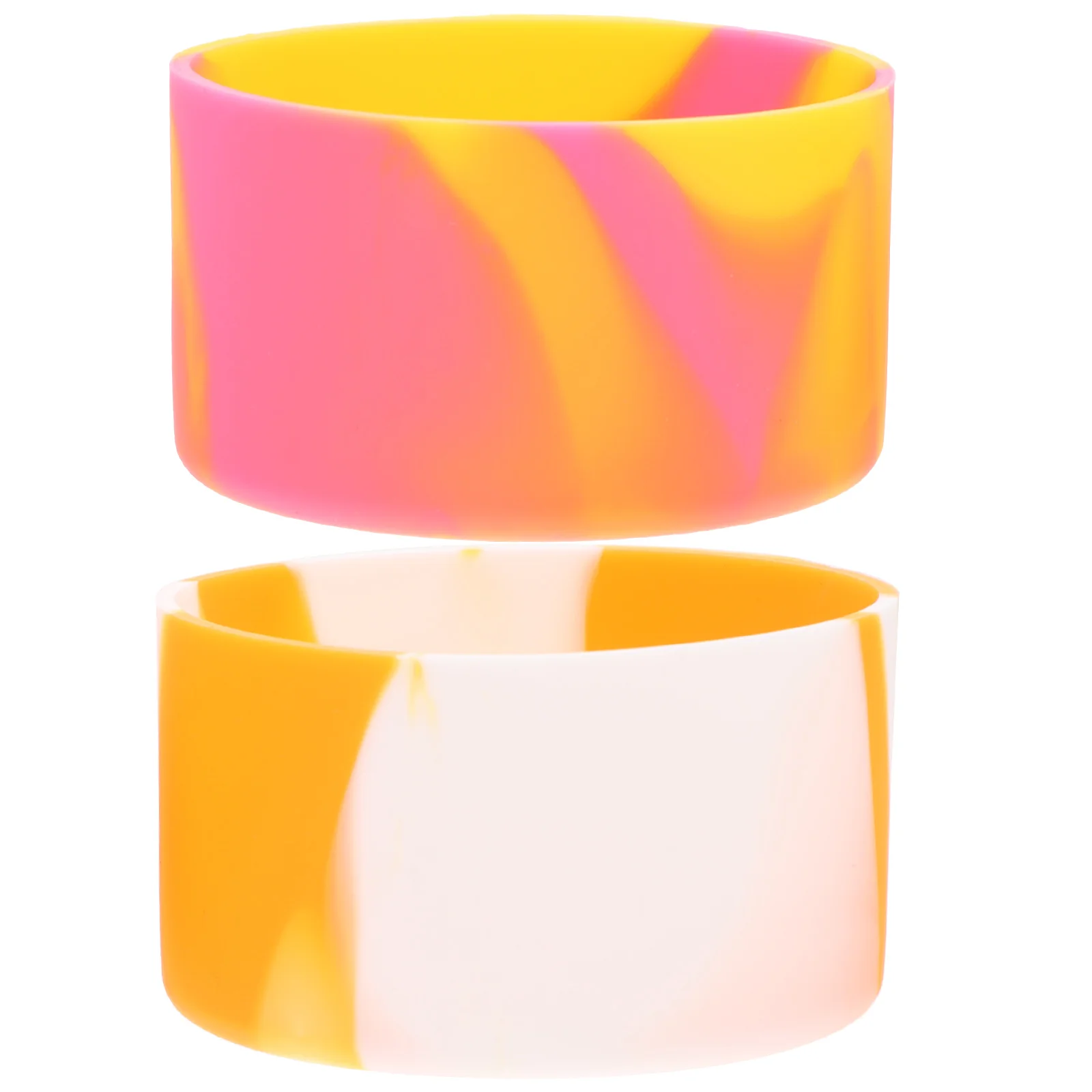 

2Pcs Bottle Boot Base Cover Anti-skid Tumbler Boot Protector Anti-scald Flask Silicone Cover(30/40OZ)