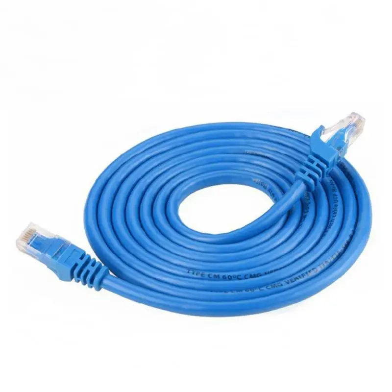 

Gold Plated Connectors Pc Computer Laptop Lan Cable Rj45 Ethernet Network Lan Cable Efficient Data Transmission High-speed