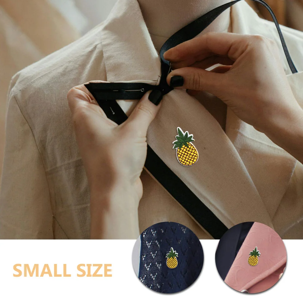 Healifty блестящий декор железные нашивки вышитые блестки ананас аппликация куртки