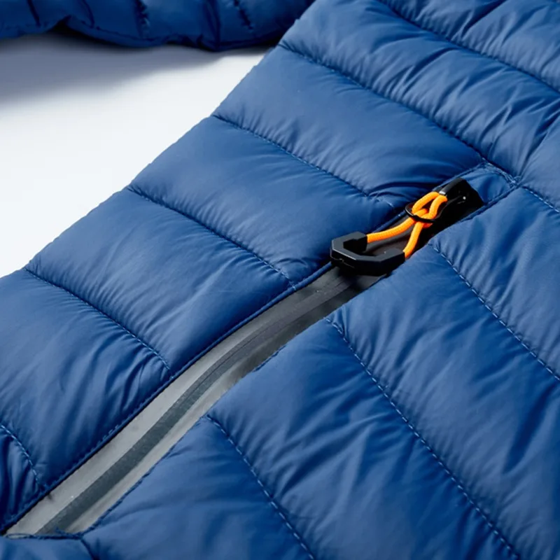 Mens Winter Warm Waterproof Down Jacket 2022 New Water and Wind-Resistant Coat Men Hoodies Slim Sweatshirt With Zipper Jackets