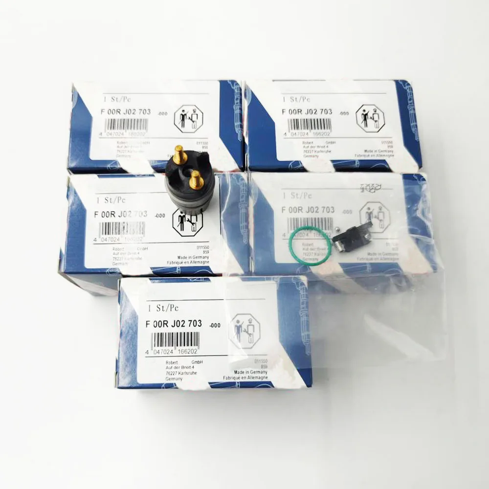 

1/5 шт. F00RJ02703 F 00R J02 703 рельсовый инжектор соленоидный дистрибьютор Ремонтный комплект 0445120078 0445120081 0445120083