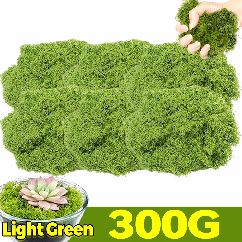 

Искусственный мох для декора 300г