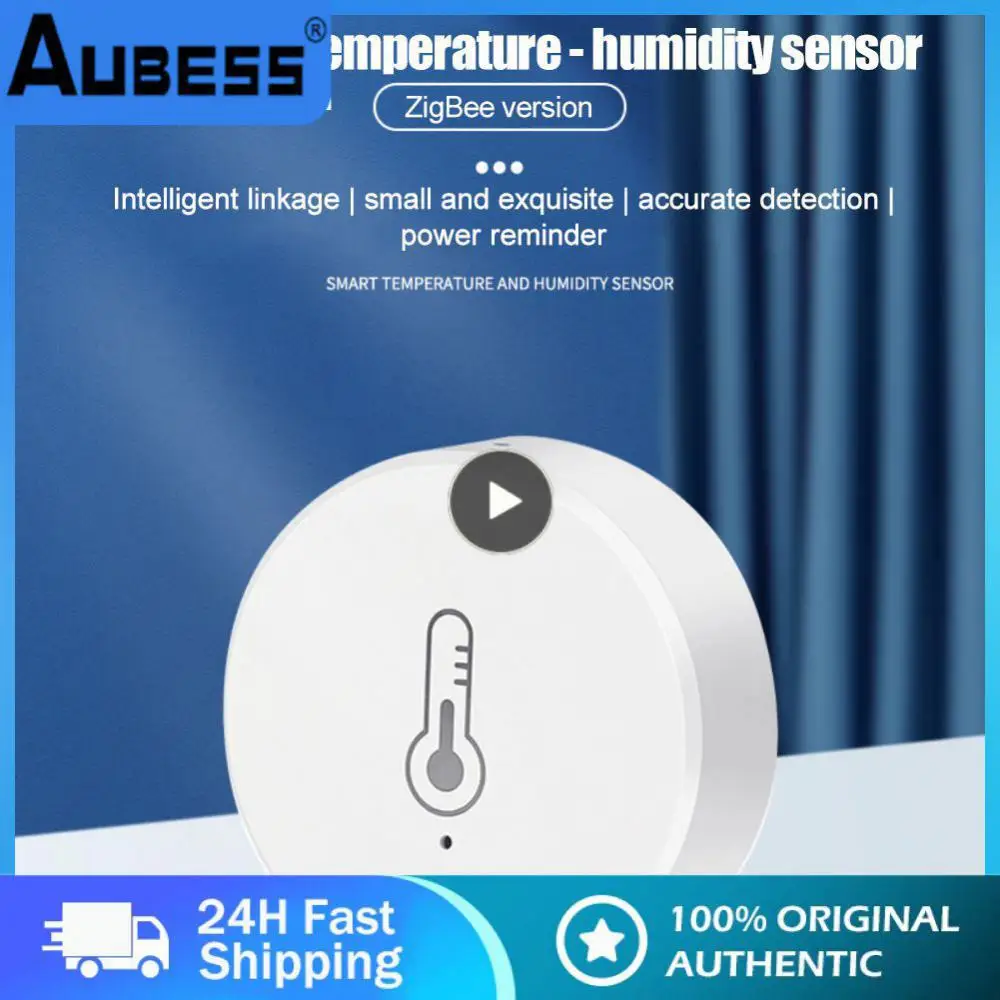 

Low Temperature Alarm Indoor Thermometer Tuya Long Life Hygrometer App Alarm Wireless Smart Home Temperature And Humidity Sensor