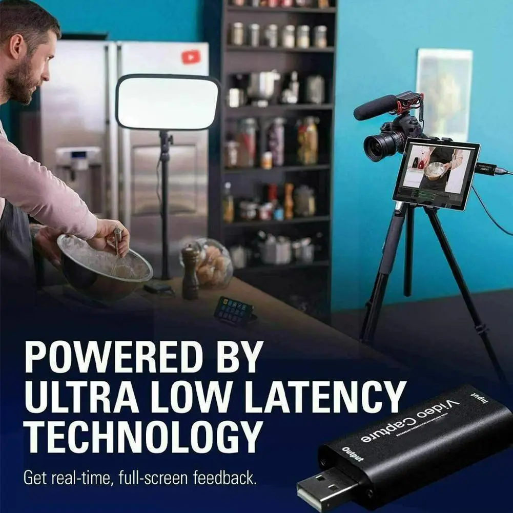 

Видеокарта захвата 4k Usb 3,0, видеосовместимый захват, записывающая коробка для Ps4, игр, Dvd, видеокамеры, записи в реальном времени Str G9m8