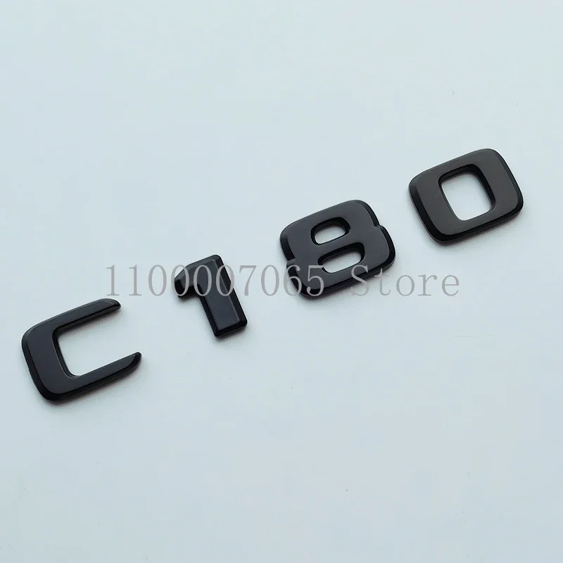

2017 матовые черные буквы C180 C200 C220d C250d C260 C300d 4Matic эмблема для Mercedes Benz AMG W205 Coupe наклейка с логотипом багажника автомобиля