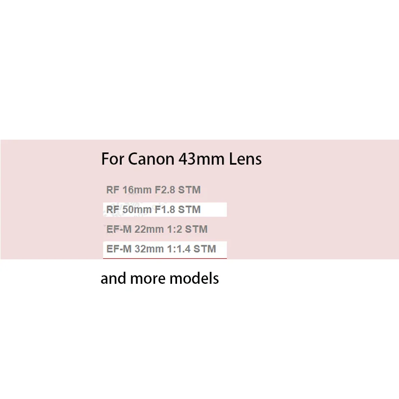 Новая оригинальная крышка объектива E-43 для Canon EFM 22mmf2 32mm1.4 RF 16mm2.8 50mm1.8 43mm E43 передняя