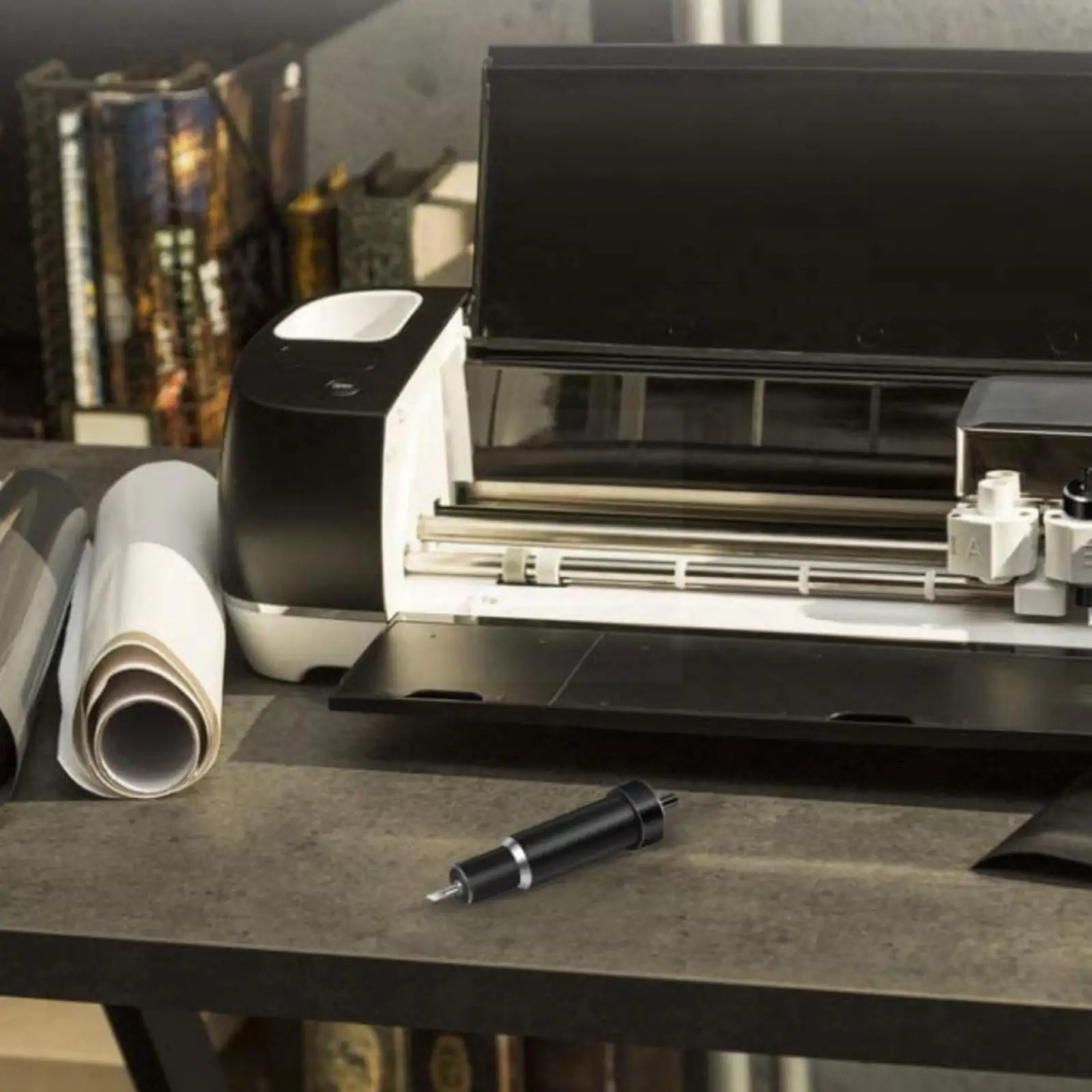 

Лезвие и корпус Deep Point, идеальный инструмент для изготовителя Cricut и Cricut Explore Air 1 и 2, простота установки и резки S8w8 L7o8