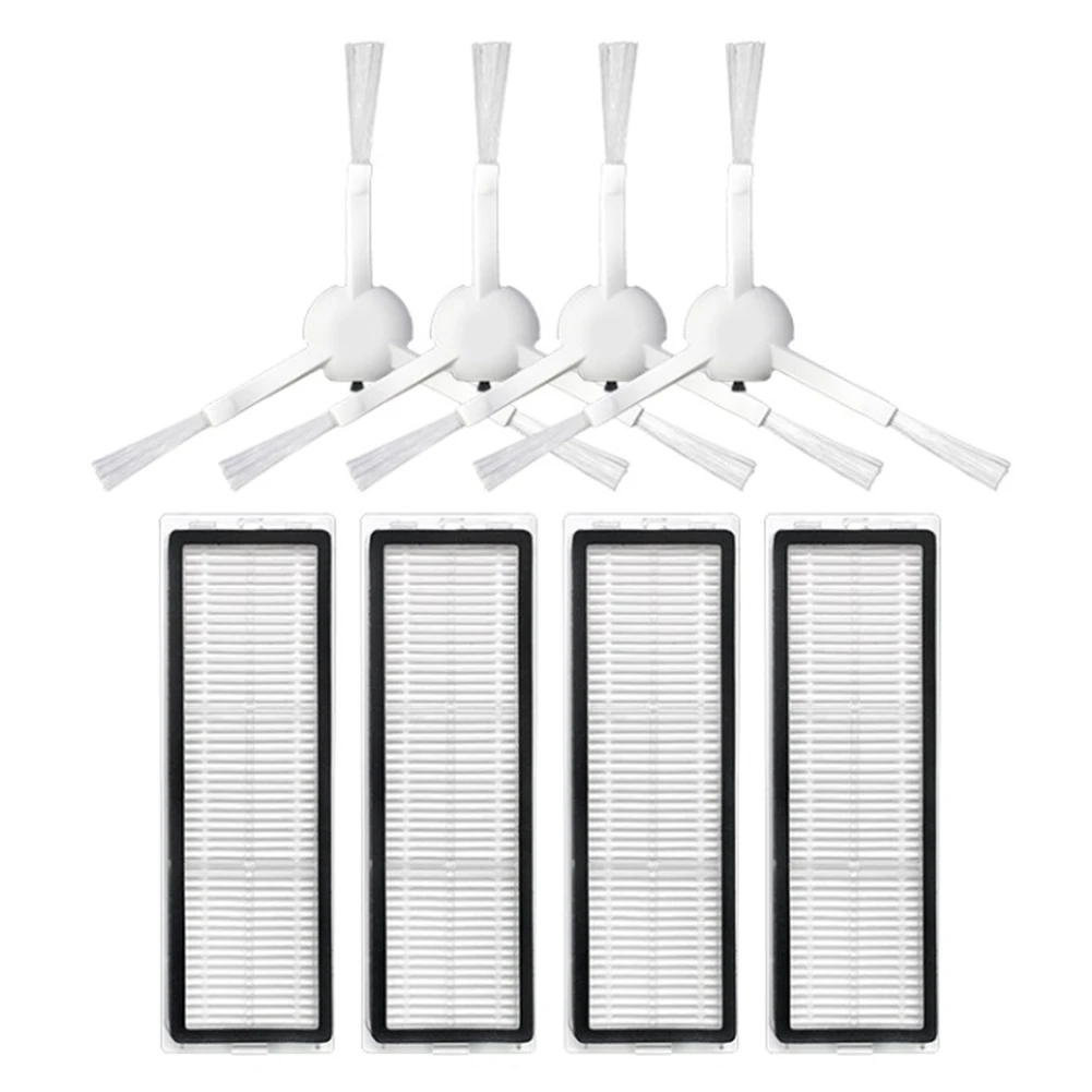 

Сменные детали 8 шт. для робота-пылесоса Xiaomi Dreame S10/S10 Pro, моющийся фильтр HEPA, боковая щетка