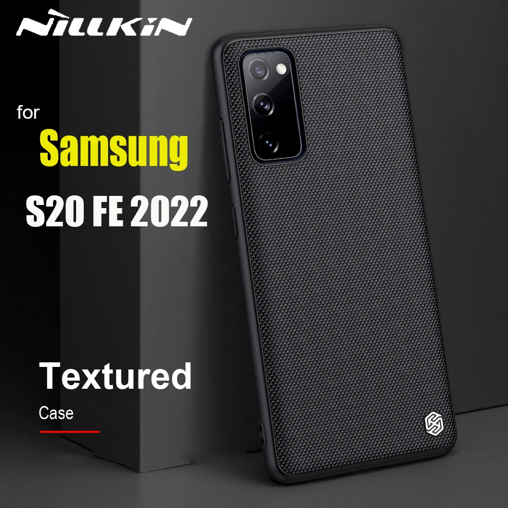 

Nillkin for Samsung Galaxy S20 FE 2022 Case NILKIN Textured Nylon Fiber Soft TPU Hard PC Panel Back Cover for Samsung S20FE 2022