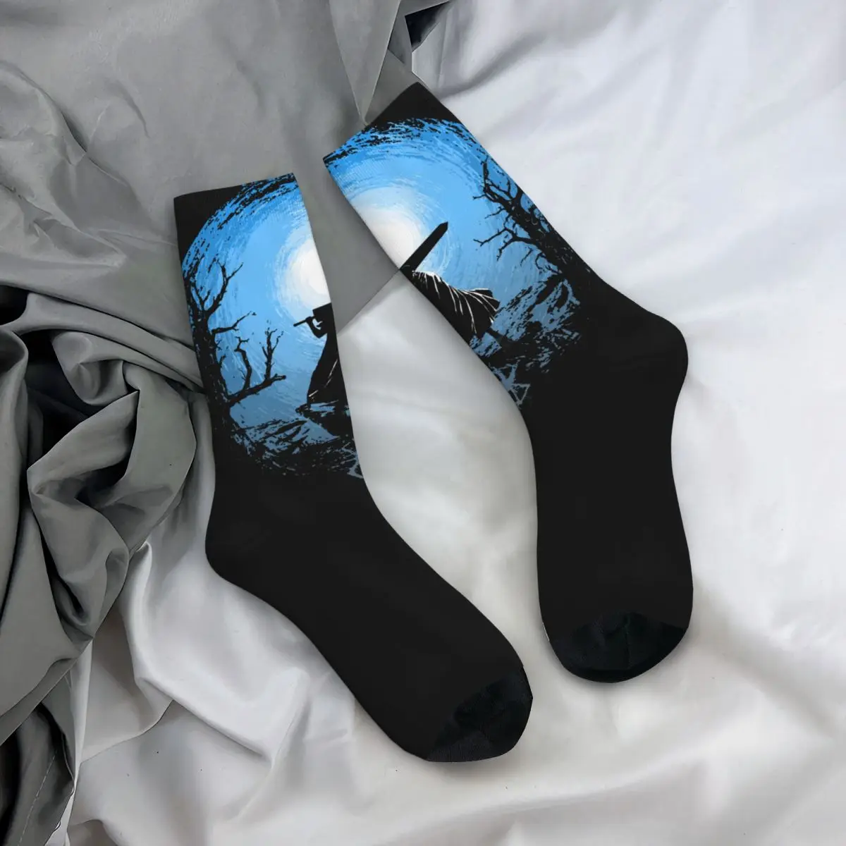 Осенне-зимние повседневные светящиеся носки Berserks унисекс на рассвете