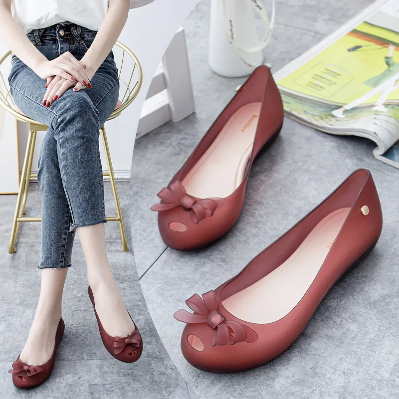 

High Quality Summer Fashion Women Jelly Sandals Women's Outdoor Casual Beach Shoes Plastic Jelly Sandals free shipping