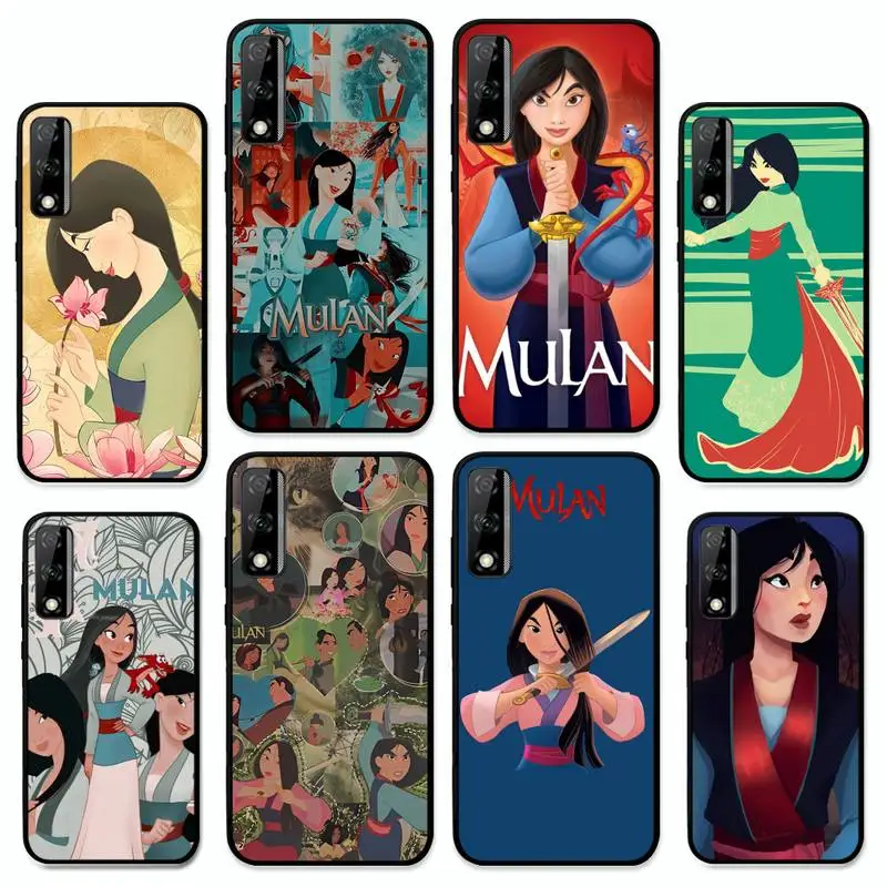 

Disney Mulan Phone Case for Huawei Y 6 9 7 5 8s prime 2019 2018 enjoy 7 plus