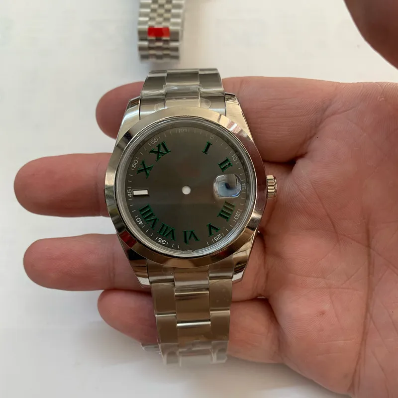 

41mm Watch mechanical case set accessories 2824 2836 2846 2834 Movement dial strap stainless steel sapphire without watch strap