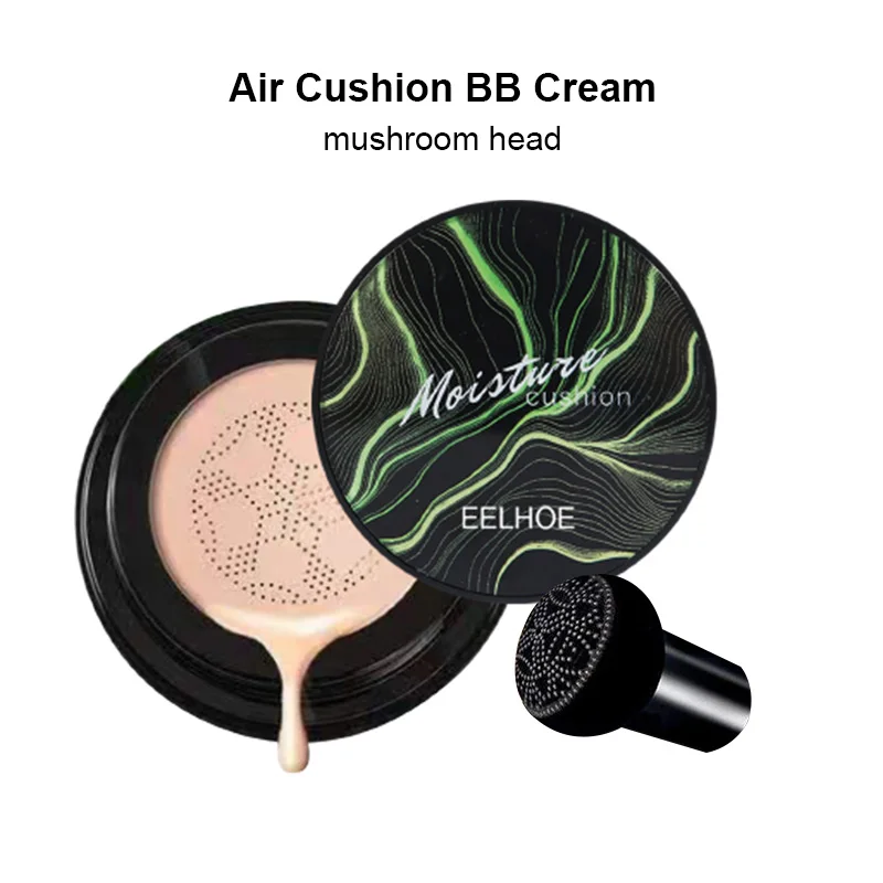 

Mushroom Head Air Cushion BB Cream Liquid Foundation Lasting Moisturizing Concealer Natural Brightening Isolation Face Makeup