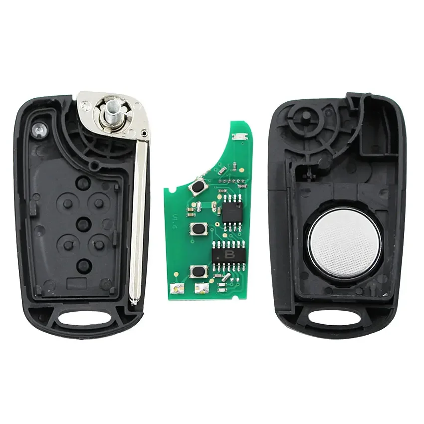 Обновленный складной дистанционный ключ-брелок 315 МГц ID46 чип для Kia Soul 2011-2013