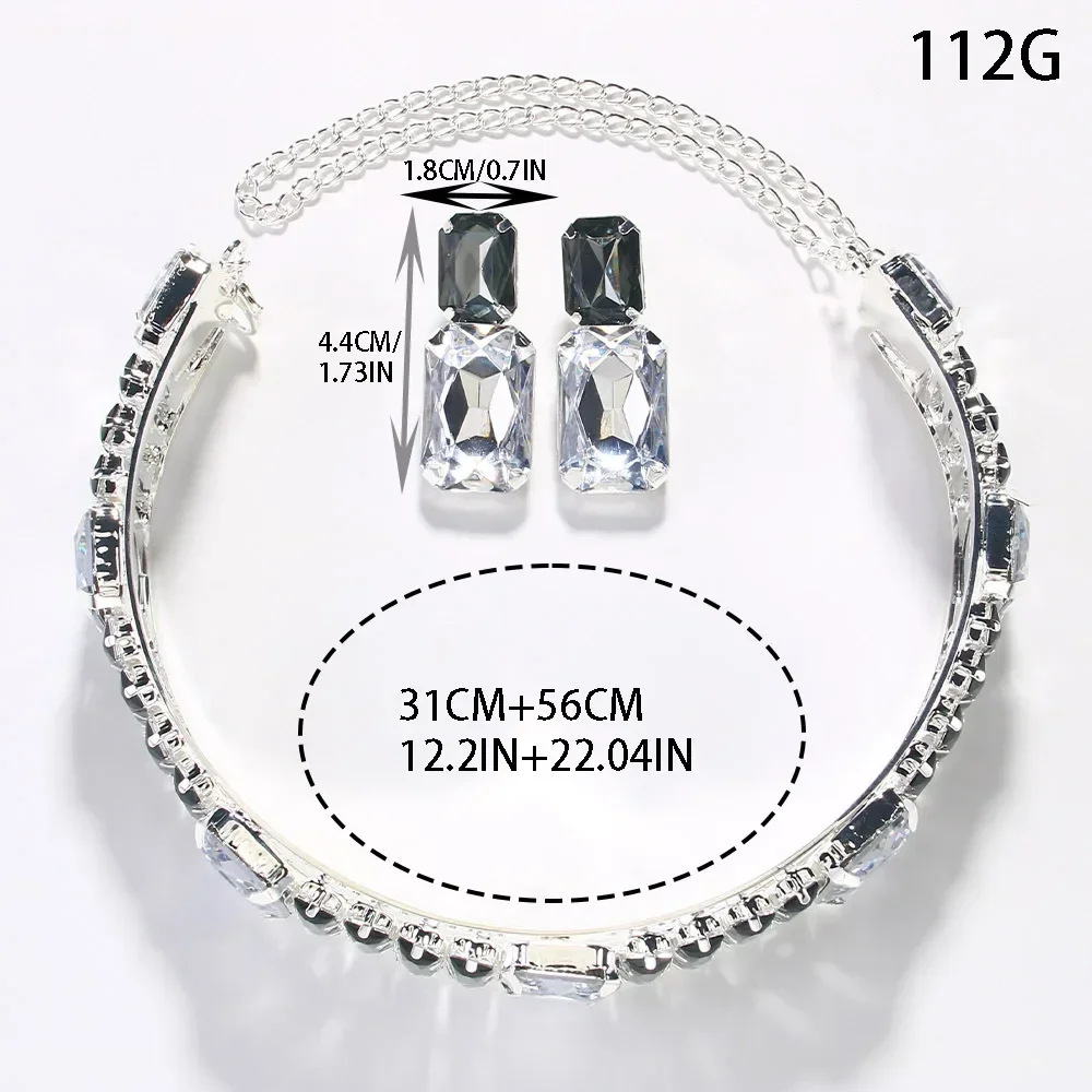 Женское ожерелье-чокер с квадратным кольцом