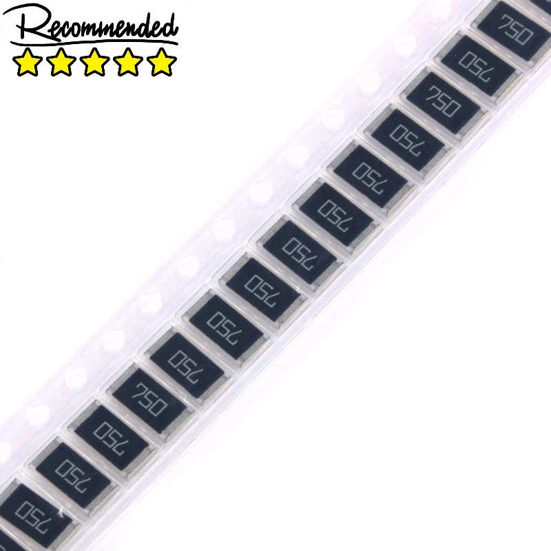 

50 pcs 2512 SMD Chip Resistor 75 ohm 75R 750 1W 5% DIY Kit