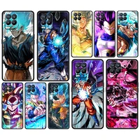dragon ball goku cool for oppo gt master find x5 x3 realme 9 8 6 c3 c21y pro lite a53s a5 a9 2020 black phone case cover coque