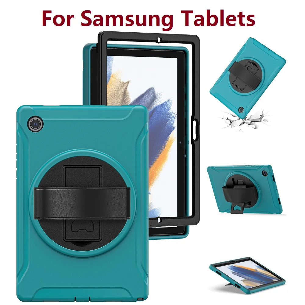 

Heavy Duty Shockproof Tablet Case for Samsung Galaxy Tab A7 A8 S5 S6 S7 S8 Protect Cover
